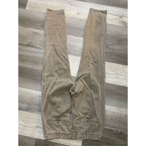 By Anthropologie Ona Skinny Leg Utility Pants Button Ankle, Sz 27 / 4, MP $108 - Picture 11 of 15